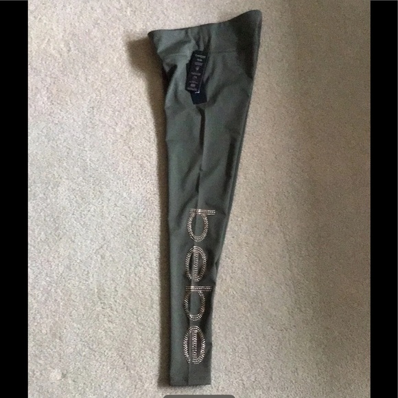 SOLD - Bebe Sport Ankle Length Leggings - NWT - XL - Picture 2 of 10